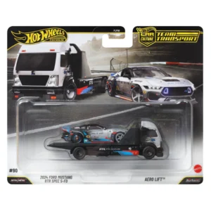 Hot Wheels 2026 Team Transport Combo Pack 2024 Ford Mustang RTR Spec 5-FD Aero Lift #90