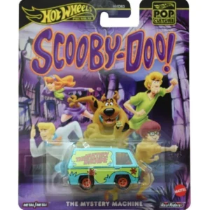 Hot Wheels 2024 Premium - Pop Culture G Diecast Model Car Scooby Doo The Mystery Machine 1:64