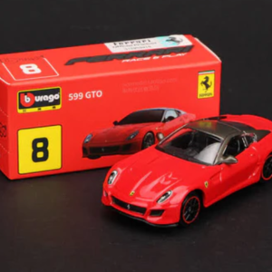 Official Bburago 8 599 GTO - 1 : 64 Diecast Scale Model